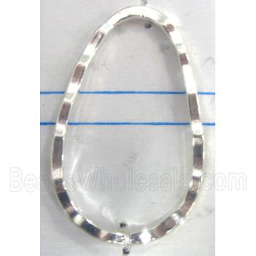 Tibetan Silver links, Non-Nickel