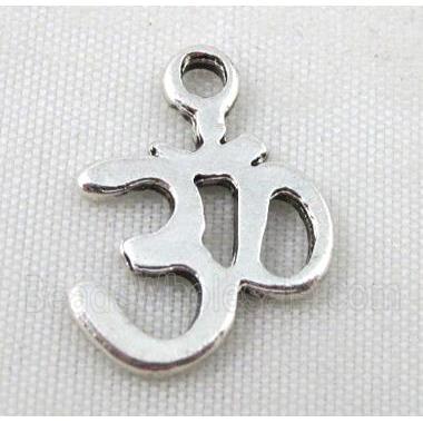 Tibetan Silver pendant, lead free and nickel free