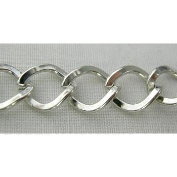 platinum plated iron Chain