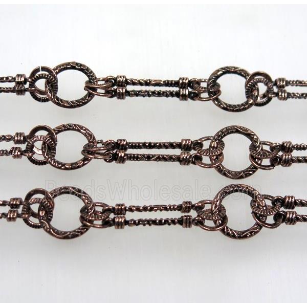 antique red Alloy Chain