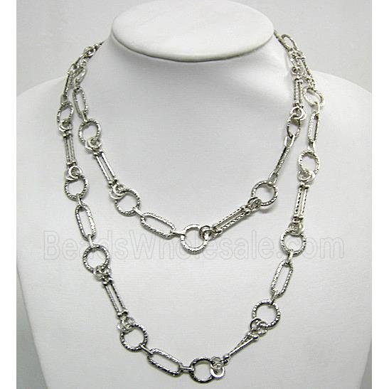 Antique Silver Alloy Chain