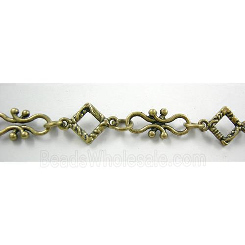 Antique Bronze Alloy Chain