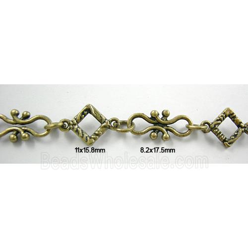 Antique Bronze Alloy Chain