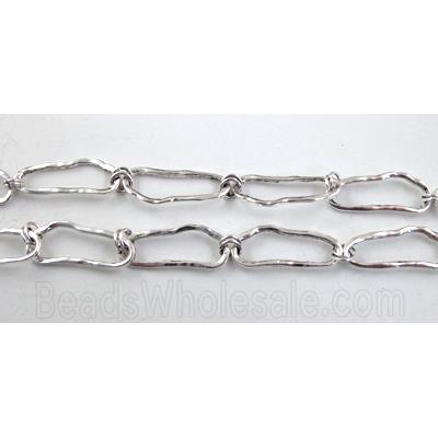 Antique Silver Alloy Chain