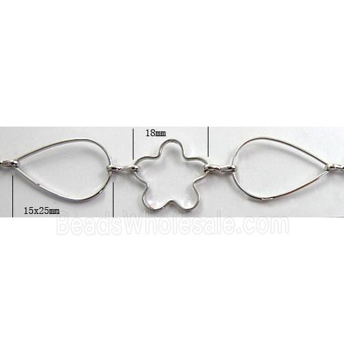 Handcraft copper chain