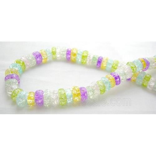 Flat Square Crackle Crystal