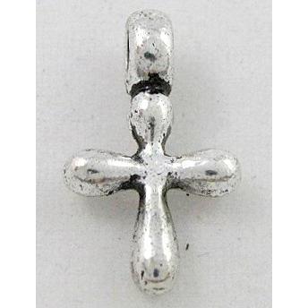tibetan silver cross pendant, Non-Nickel