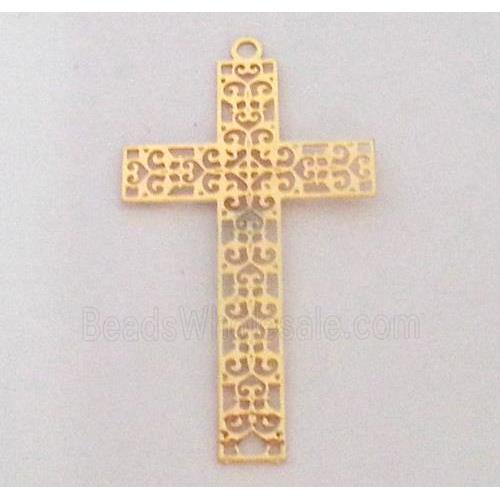 colorfast copper bead, gold plated