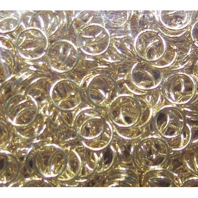 colorfast copper Jump Ring, gold plated