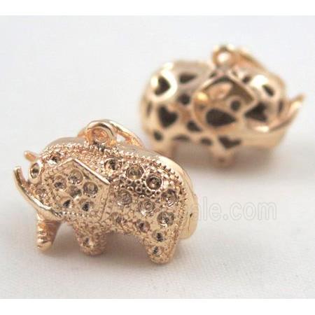 colorfast copper pendant, 18K gold plated
