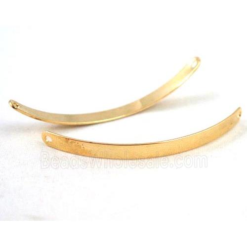 copper connector, gold plated
