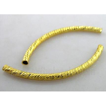 copper spacer Tube, gold