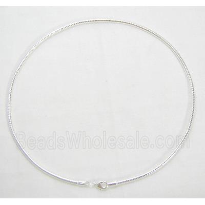 Silver Plated Copper Necklace