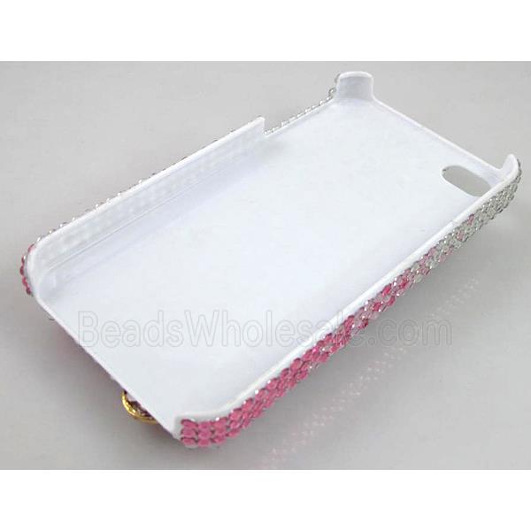 iPhone 4&4S Peacock Diamond Rainstone Case Cover