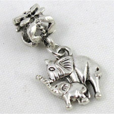 Bracelet spacer, alloy hanger, pendant