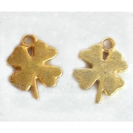 alloy pendant, gold plated