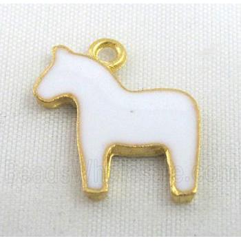 bracelet bar, enamel alloy pendant