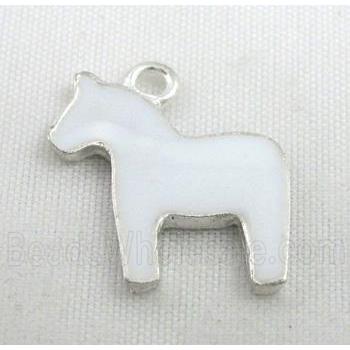 bracelet bar, enamel alloy pendant