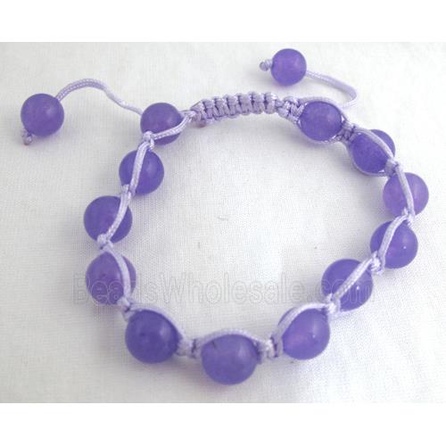 Fashion Bracelets, adjustable, jade
