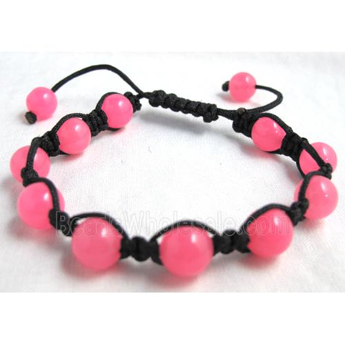 Fashion Bracelets, adjustable, jade