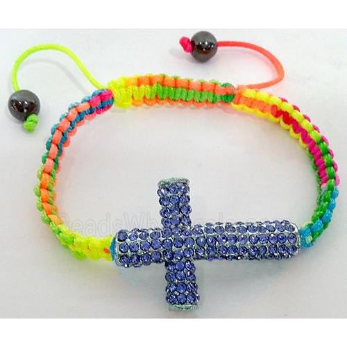 Friendship Bracelets, resizable, mixed color, hand-made