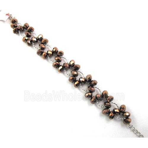 Chinese Crystal glass Bracelet