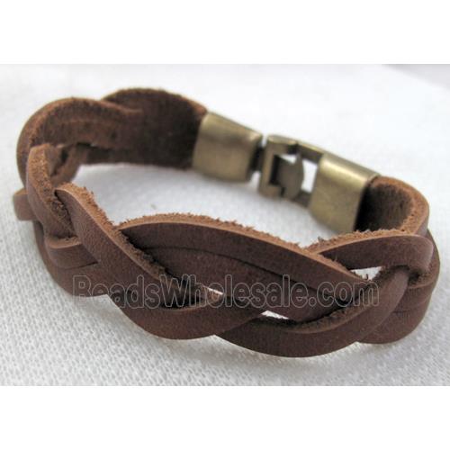 Genuine Leather Bracelet, Mix