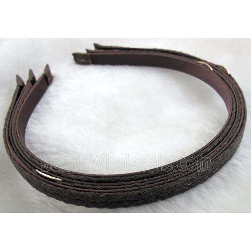 Head Bands, steel alloy, waxed cord-braiding