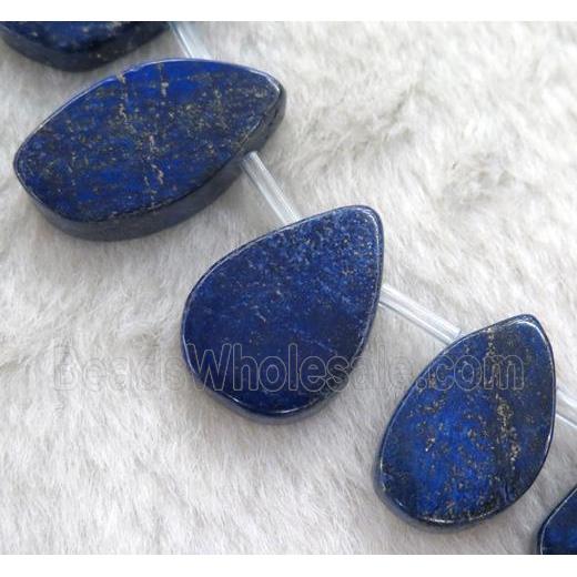 lapis lazuli beads, teardrop