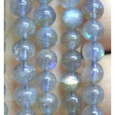 natural Labradorite beads, round, AA-Grade