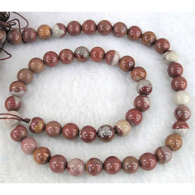 round natural Noreena Jasper Beads