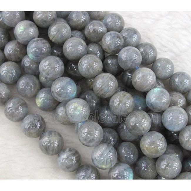 Natural Labradorite Beads Smooth Round AA-Grade