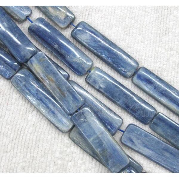 blue Kyanite beads, rectangle
