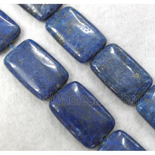 lapis lazuli beads, rectangle