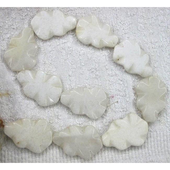 white jade bead, cucurbit