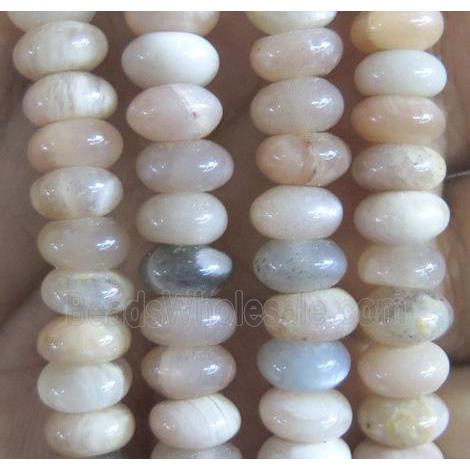 natural Sunstone beads, rondelle