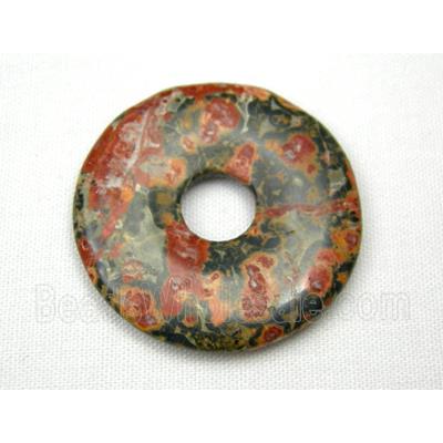 leopardskin jasper, Gemstone Dount Pendants