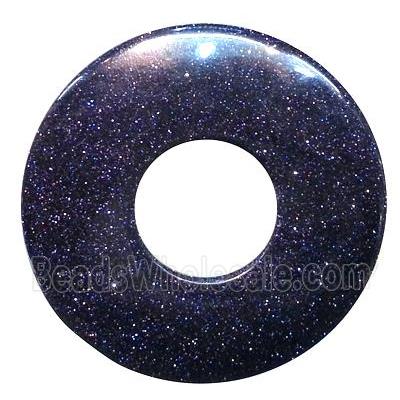 blue sandstone dount pendant