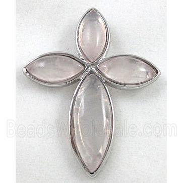 rose quartz pendant