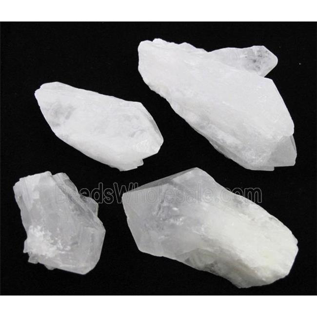 Crystal Quartz Pendant Freeform Undrilled
