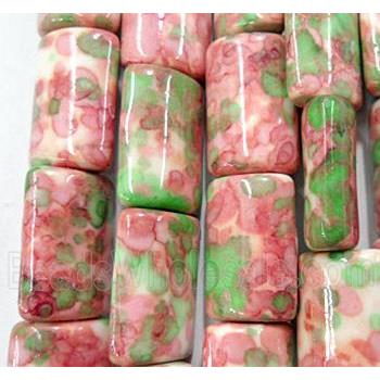 Rain colored stone bead, stability