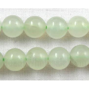 New Jade, Pale Green, Round
