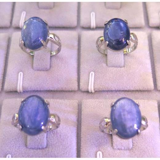 Kyanite ring, copper