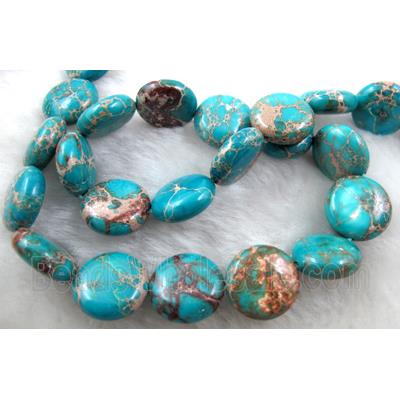 Sea Sediment Jasper, flat round