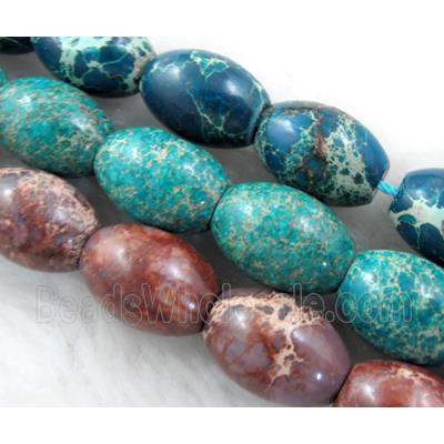 Sea Sediment Jasper, Rice, mixed color