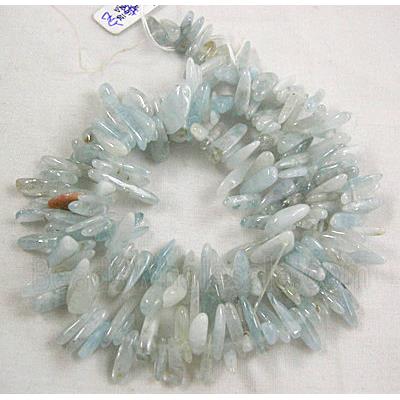 Aquamarine bead, Erose Chip