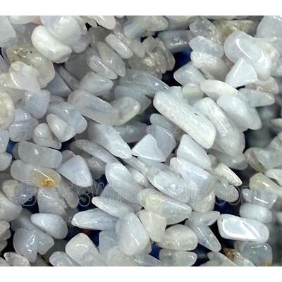 white jade chips bead, freeform