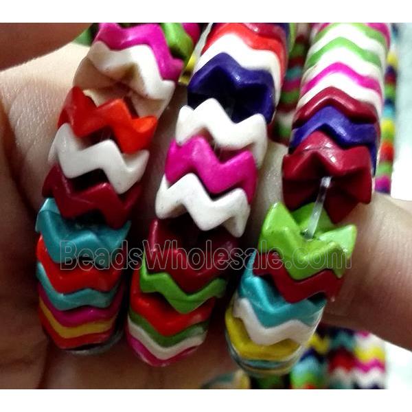 synthetic Turquoise beads, mix color