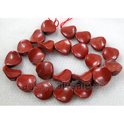 Natural Twist Coin Gemstone bead
