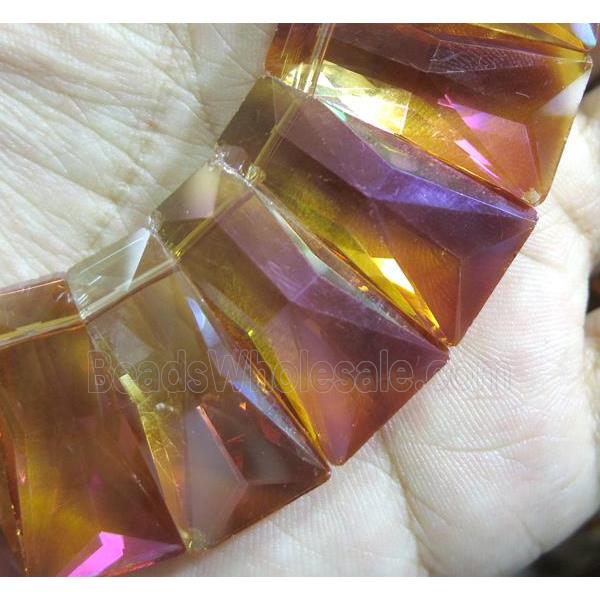 chinese crystal glass bead, faceted